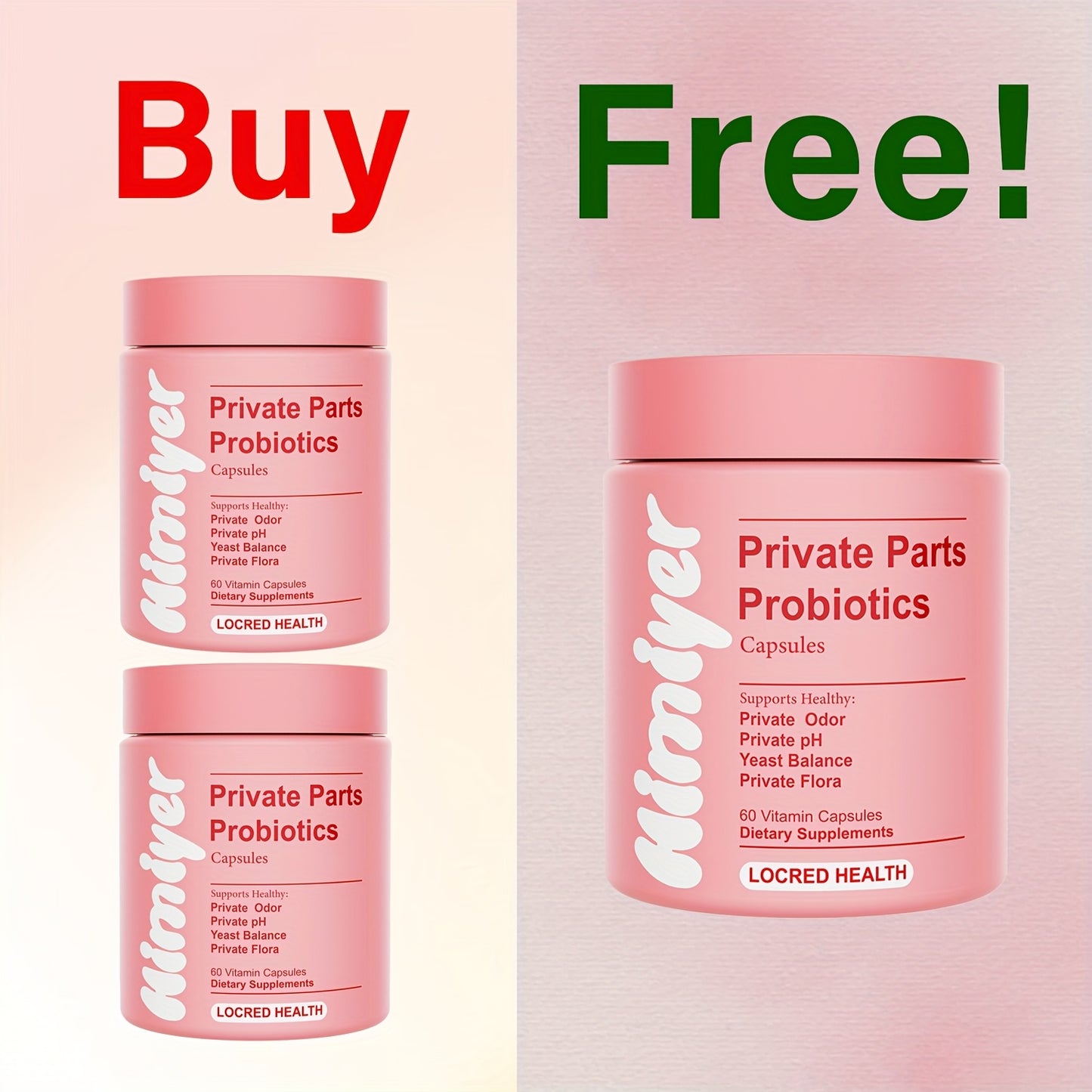 Private Probiotics Balance PH Value Women's Private Probiotics