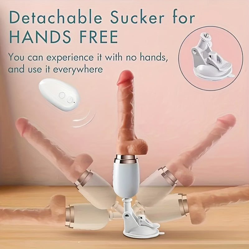 Thrust Vibrator Dildo w/suction cup