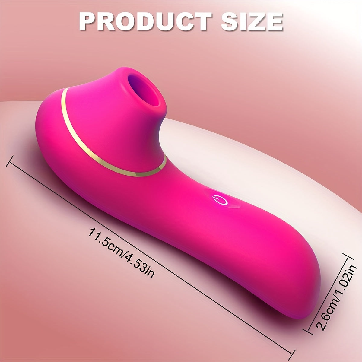 Pulse Pure Sucker Clitoral Vibrator with Suction