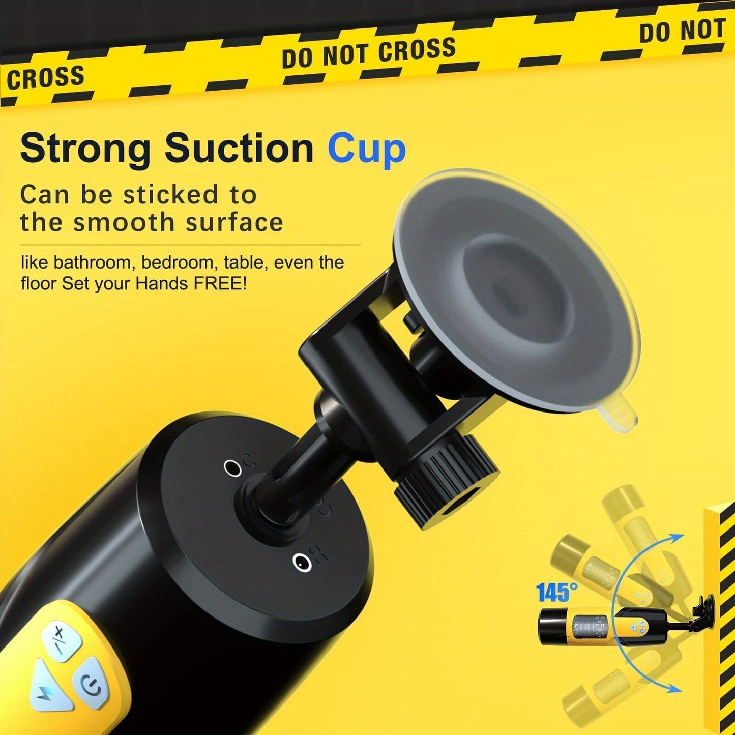 USB Powered Rechargeable Silicone Male Masturbator