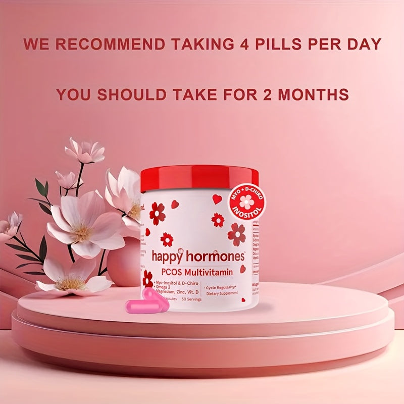 Inositol Strawberry Flavor Hormone Balancing Supplement For Ladies