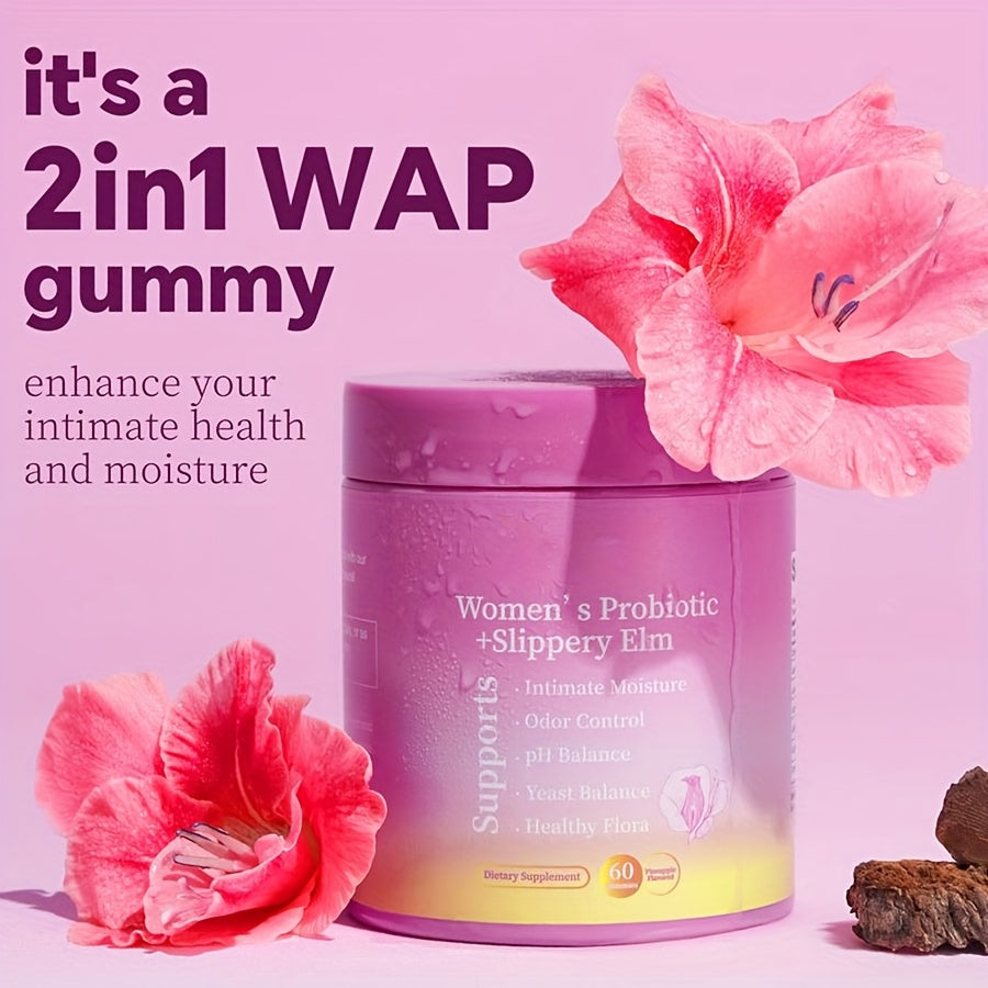 Leefar Women's Probiotic Gummies 2-in-1 WAP Formula