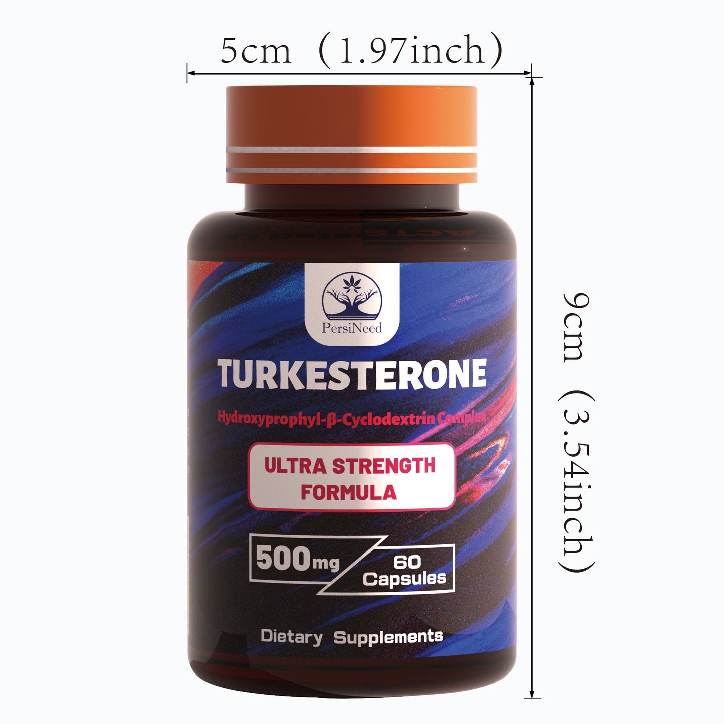 Turkesterone Men's Vitality Boost with Hydroxyprophyl-Cyclodextrin