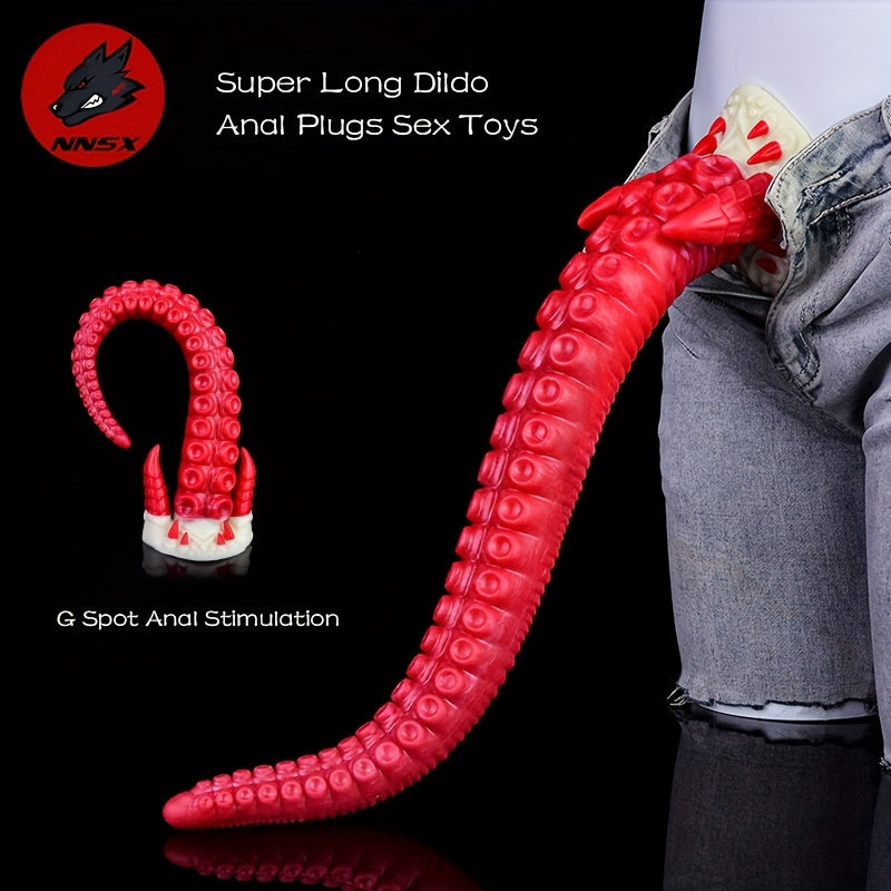 Super Long Anal Plug Prostate Massager Dildo