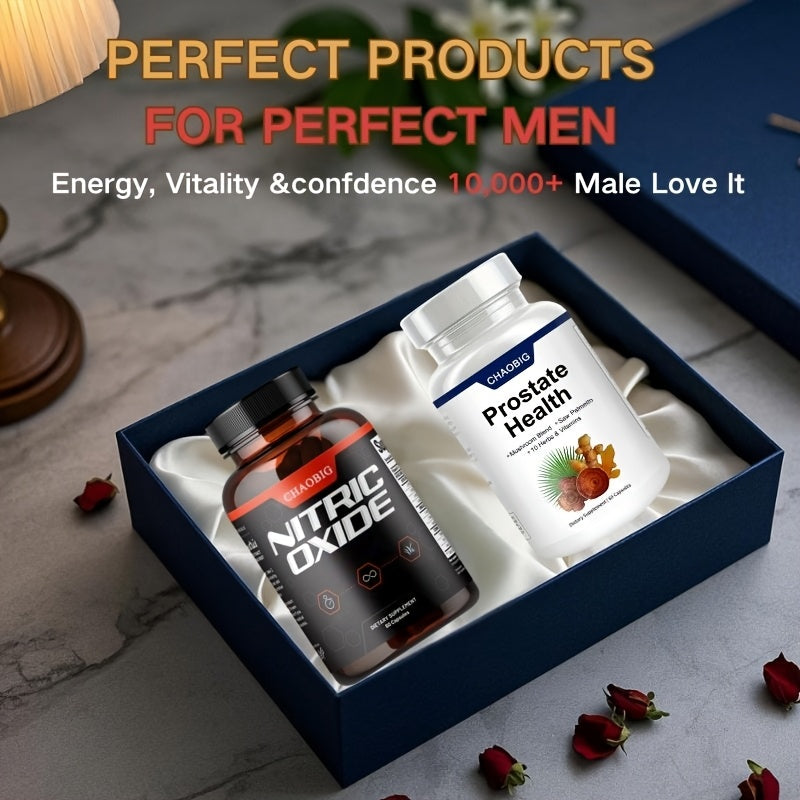MAX Combo Nitric Oxide And Prostate Supplement For Men