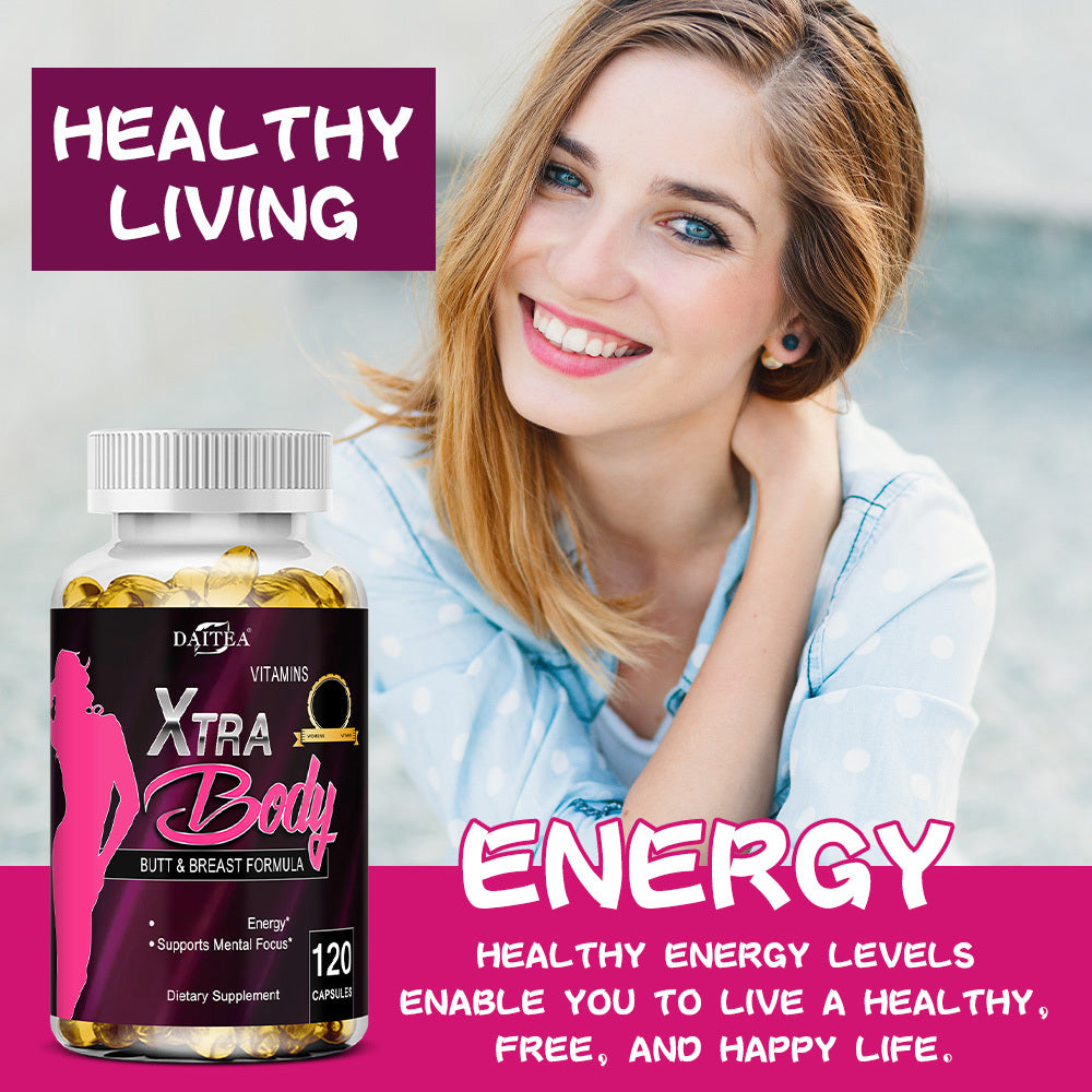 Ladies Hip and Chest Growth Formula - 120 Soft Capsules