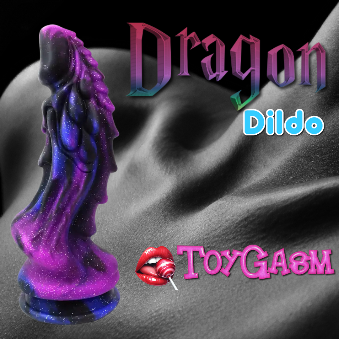 Inferno's Embrace – 8.66" Dragon Fantasy Dildo