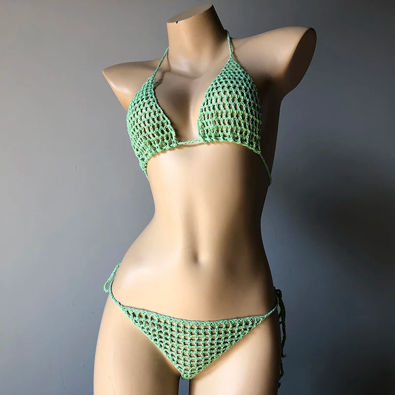 Handmade Crochet Micro Bikini G Thong