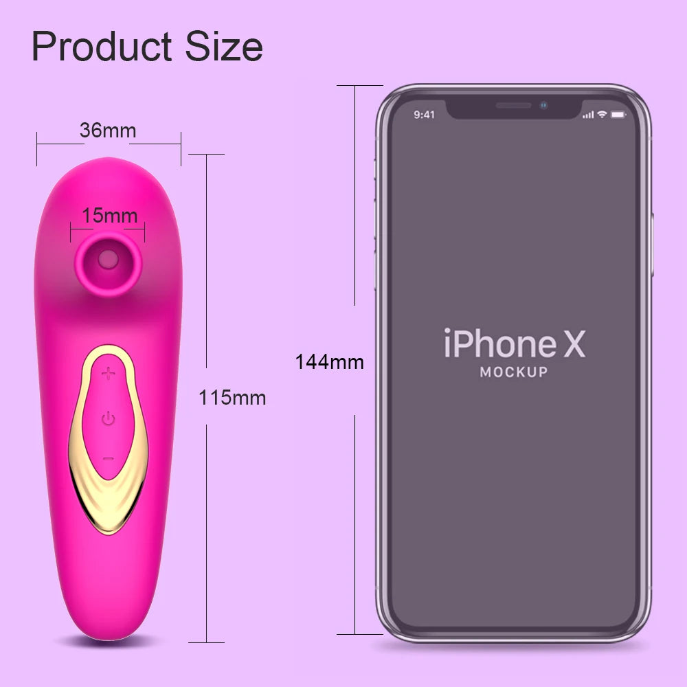 Powerful Vibrator for Women Female Sucker Masturbation Nipple Vacuum