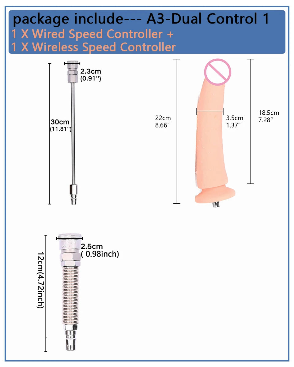 ROUGH BEAST Powerful Quiet Sex Machine with Attachments