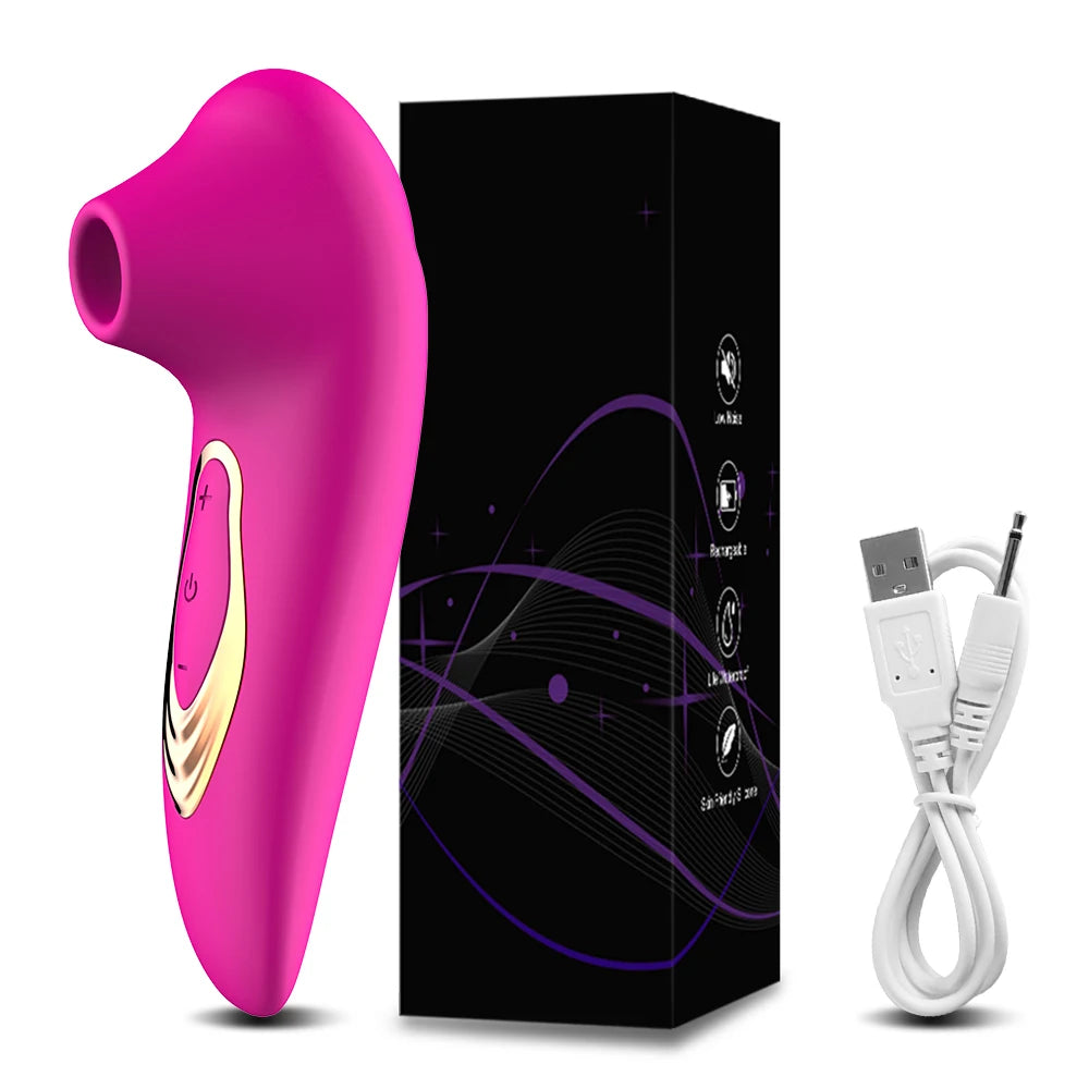 Powerful Vibrator for Women Female Sucker Masturbation Nipple Vacuum