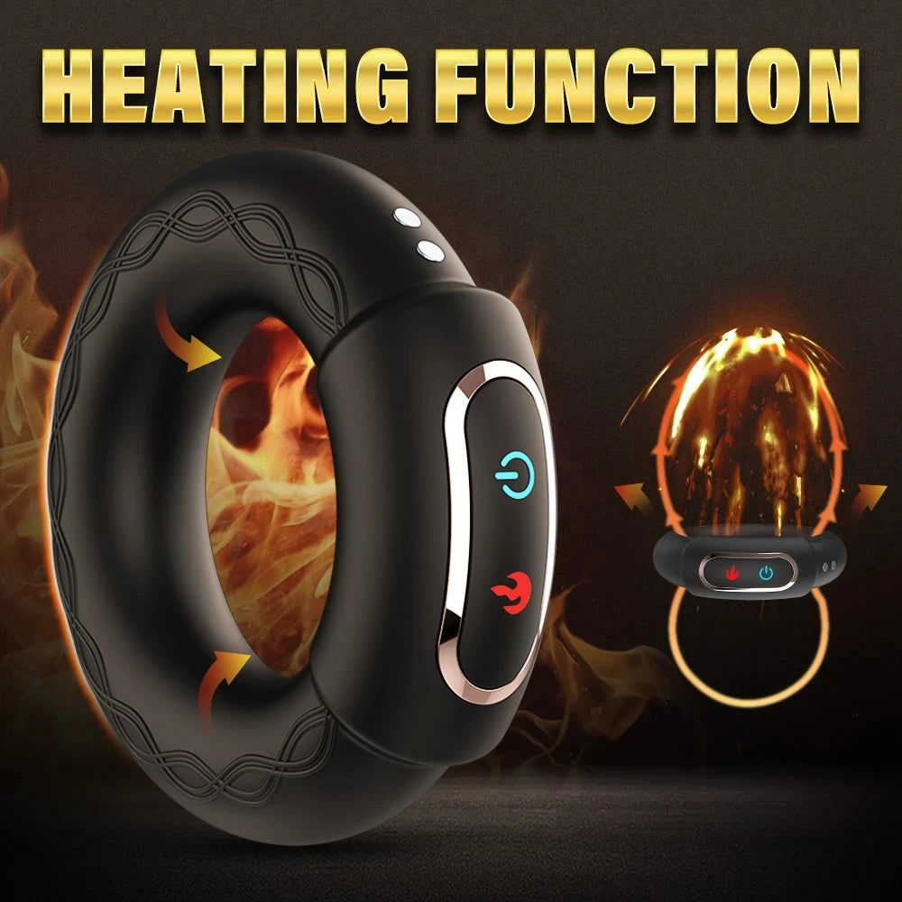 Heating & Vibrating Cock Ring