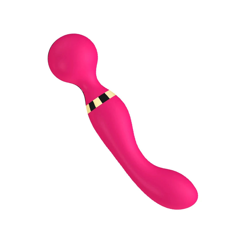 Powerful Dildos Vibrator Dual Motor Silicone Large Size Wand G-Spot Massager