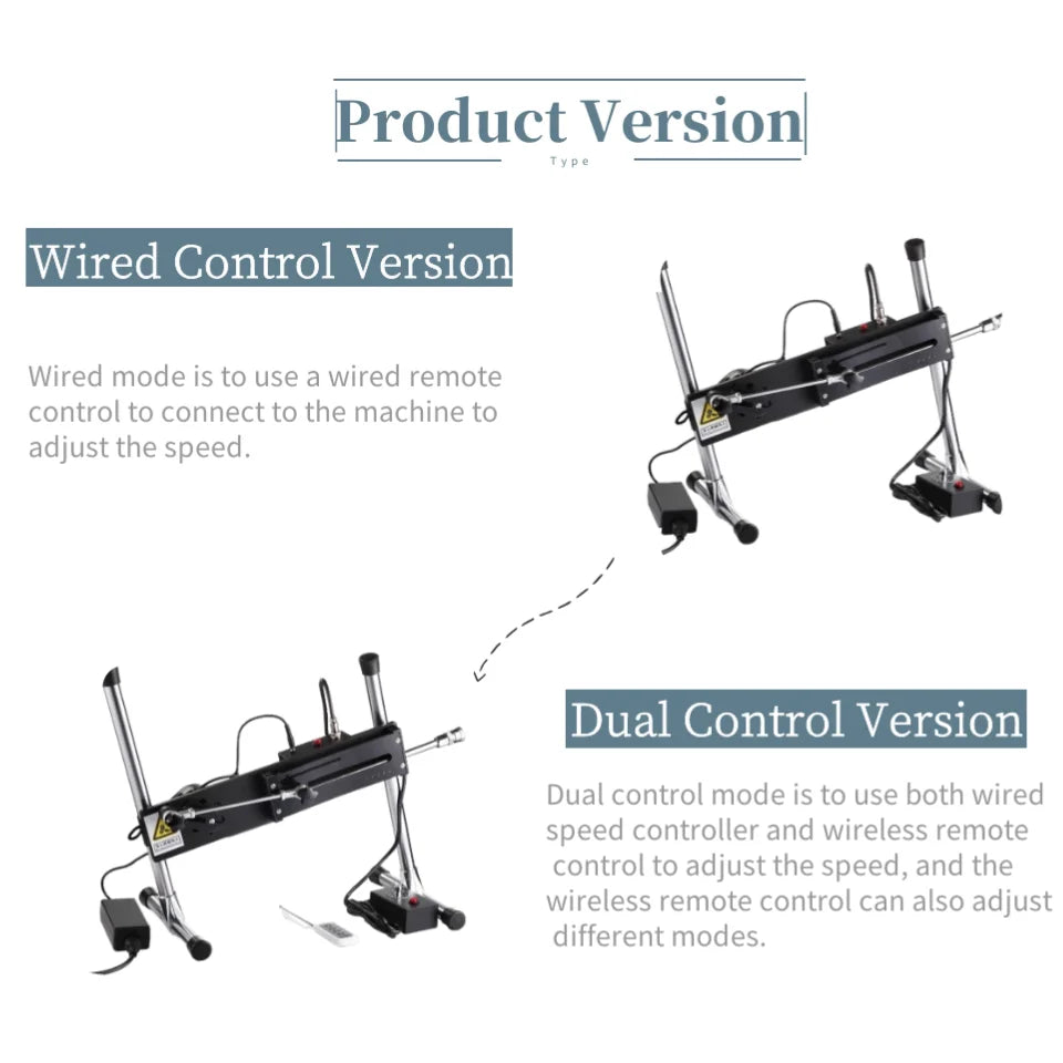 ROUGH BEAST Powerful Quiet Sex Machine with Attachments