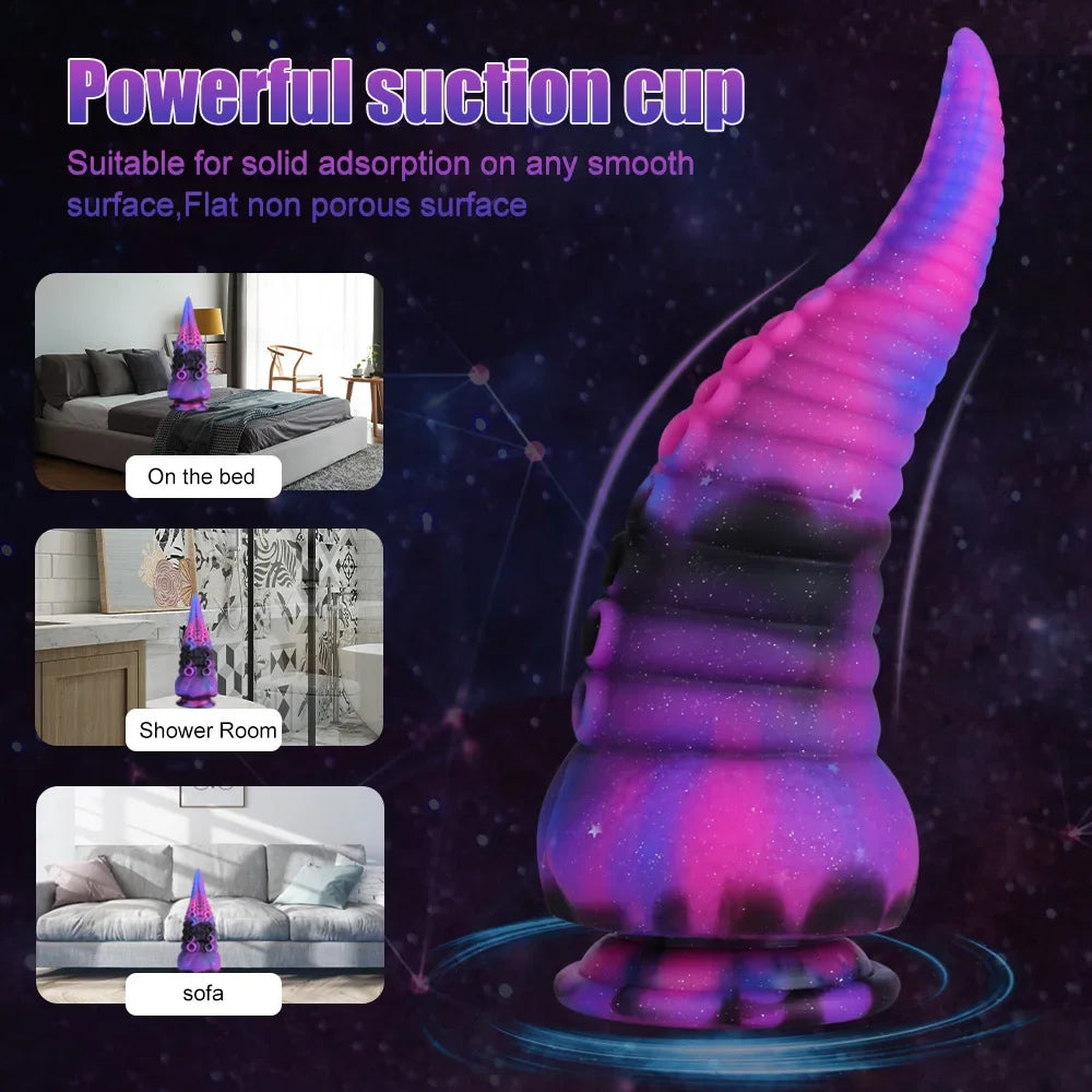 Octopus Vaginal Dilator Tentacle Dildo With Suction Cup