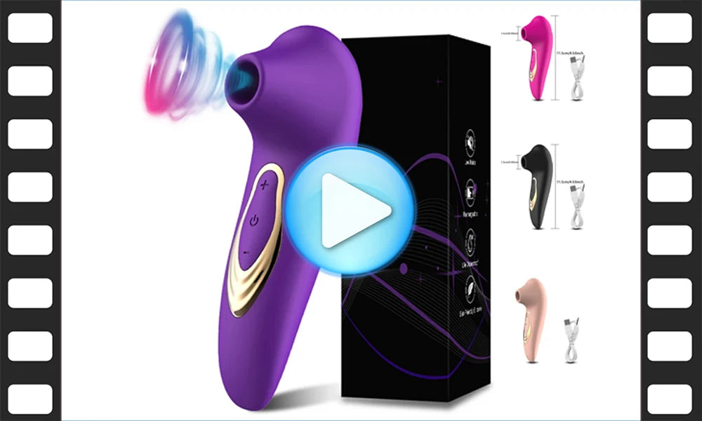 Powerful Vibrator for Women Female Sucker Masturbation Nipple Vacuum