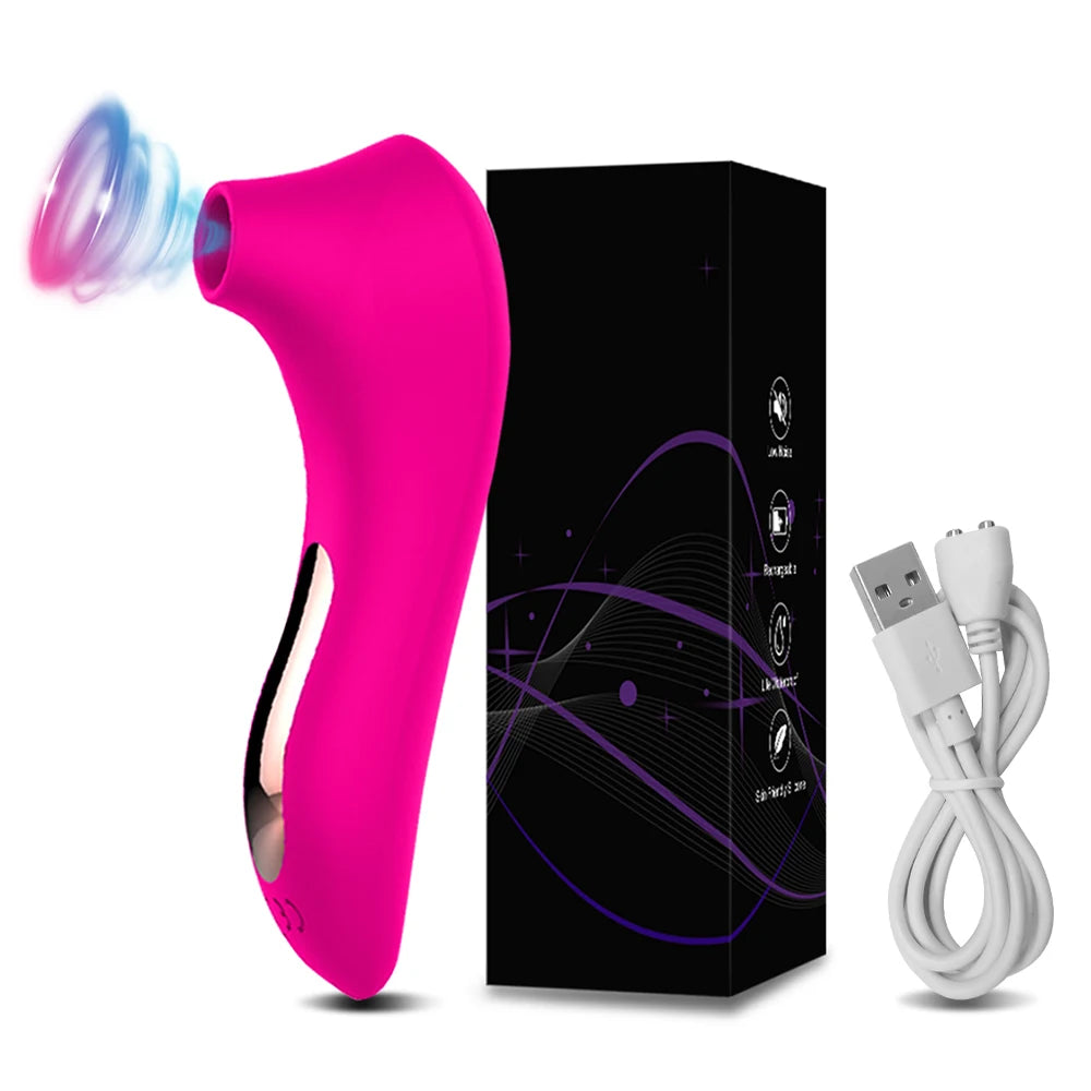 Powerful Vibrator for Women Female Sucker Masturbation Nipple Vacuum