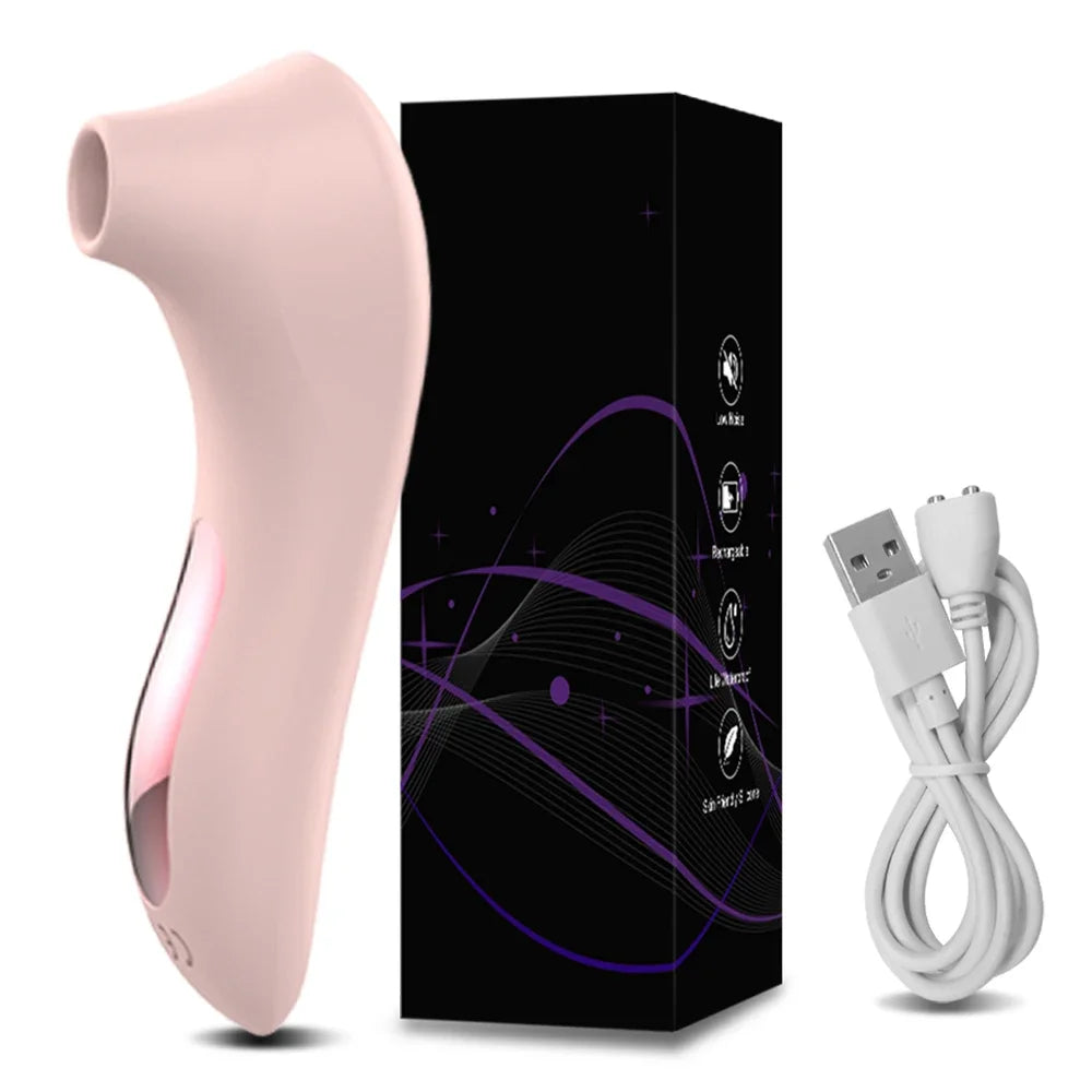 2 in 1 Tongue Clit Sucker Vibrator Female for Women G-Spot Sucking