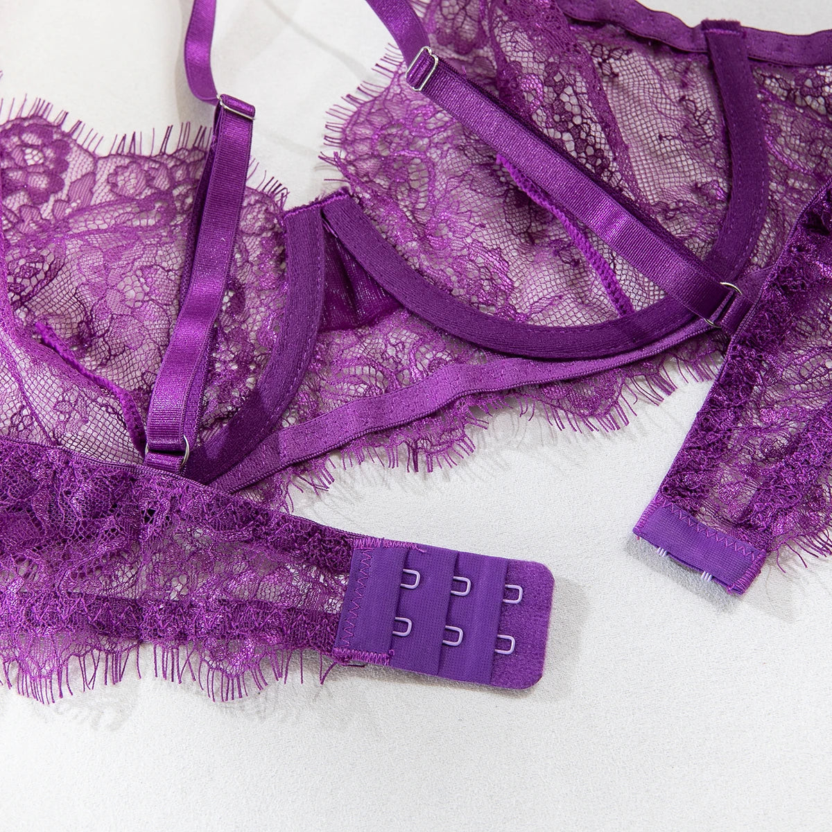 Krasapt New Ultra-thin Lace Soft Breathable Underwire Bra