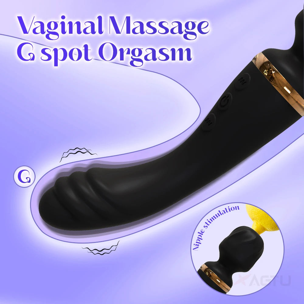Rechargeable Vibrator for Women Clitoris Stimulator Silicone