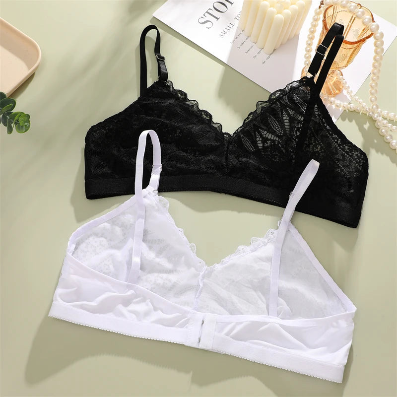 Sexy Lingerie Woman Lace Transparent Underwear Fairy Embroidery