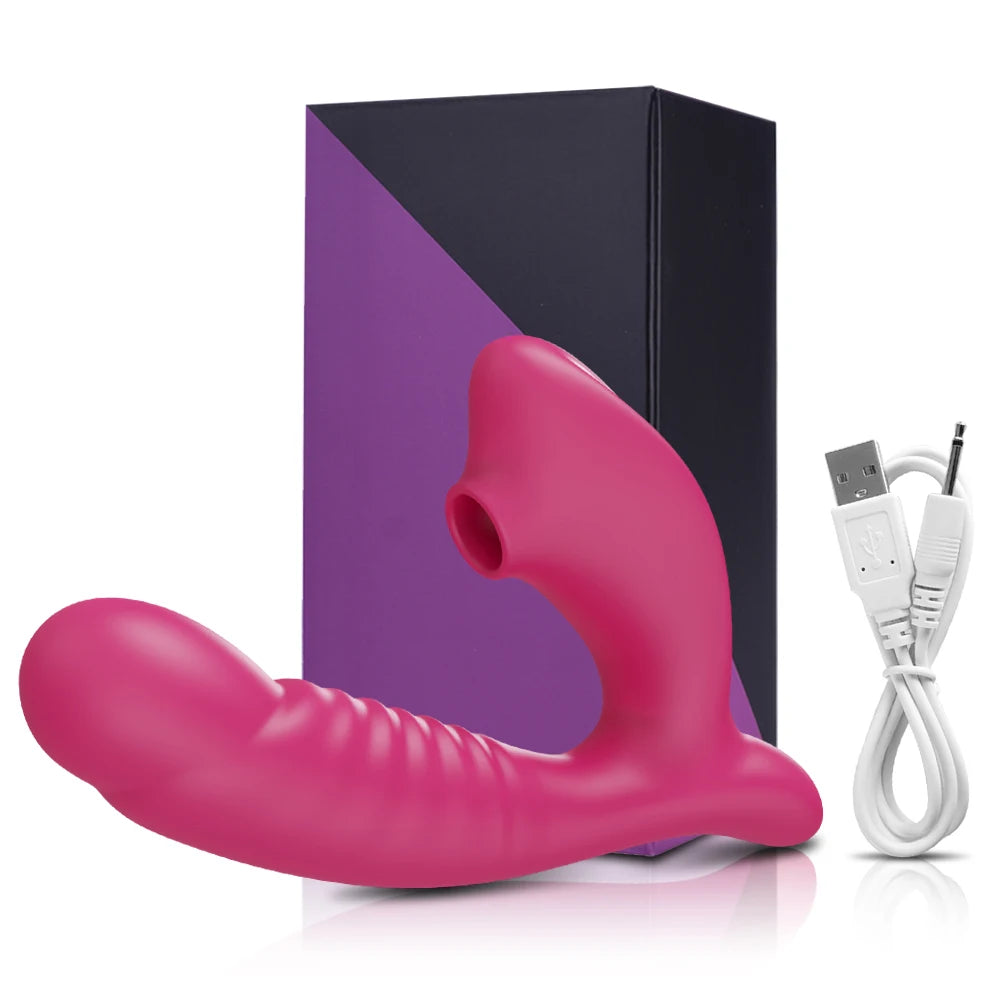 Clit Sucker Vibrator for Women Vagina G-Spot Vibrator Clitoris Stimulator