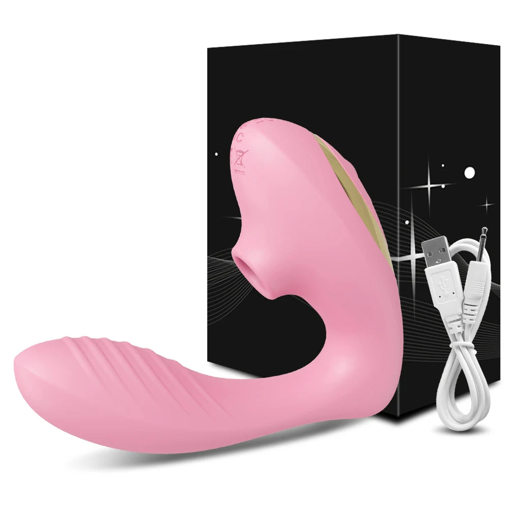 Clit Sucker Vibrator for Women Vagina G-Spot Vibrator Clitoris Stimulator