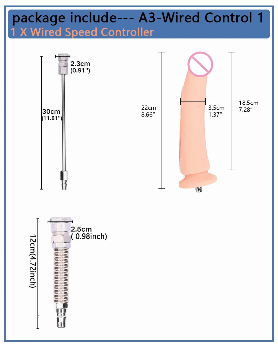 ROUGH BEAST Powerful Quiet Sex Machine with Attachments