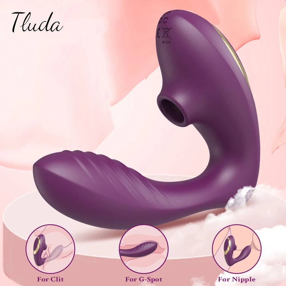 Clit Sucker Vibrator for Women Vagina G-Spot Vibrator Clitoris Stimulator