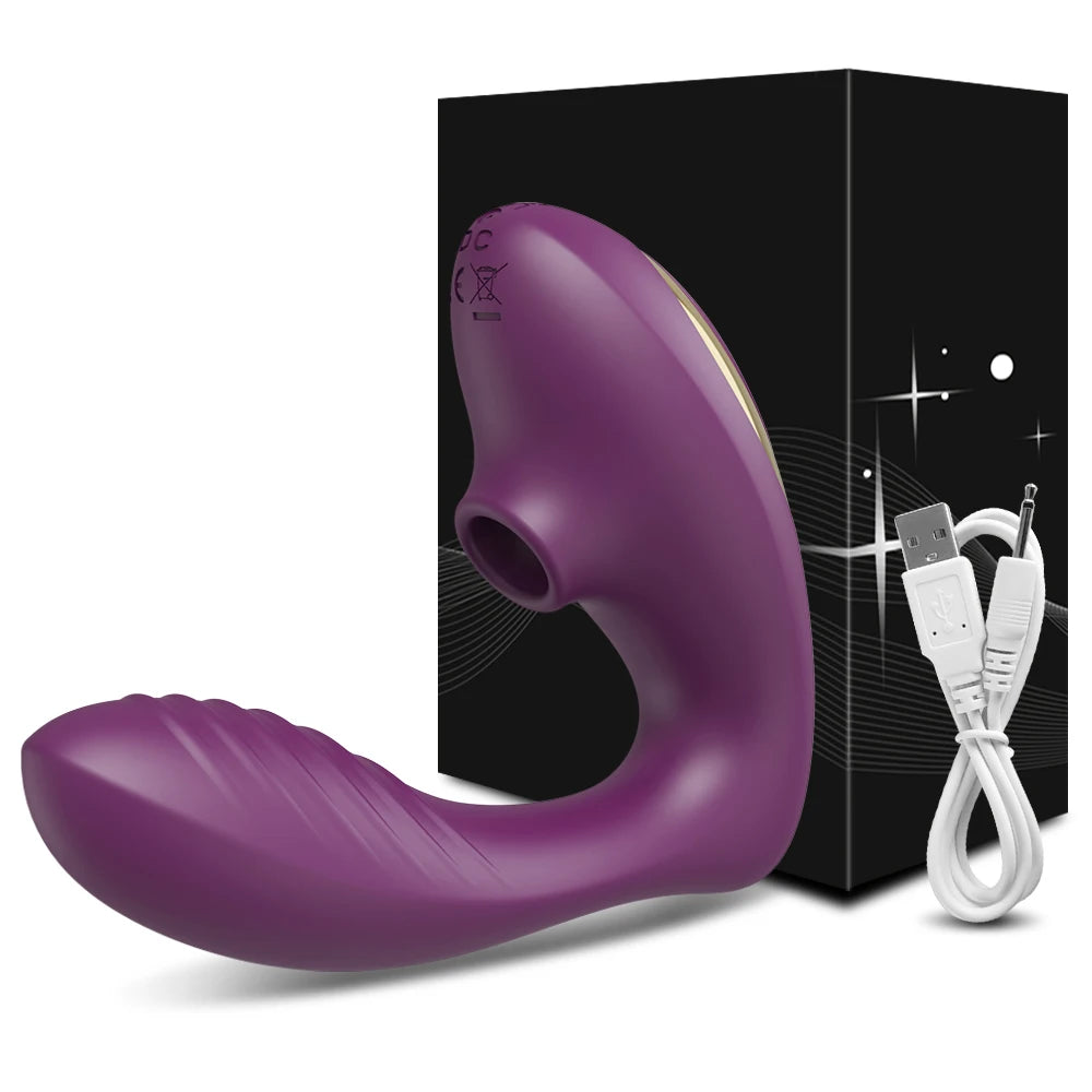 Clit Sucker Vibrator for Women Vagina G-Spot Vibrator Clitoris Stimulator