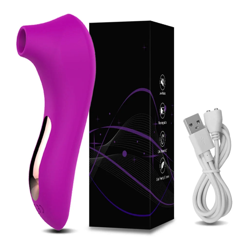 2 in 1 Tongue Clit Sucker Vibrator Female for Women G-Spot Sucking