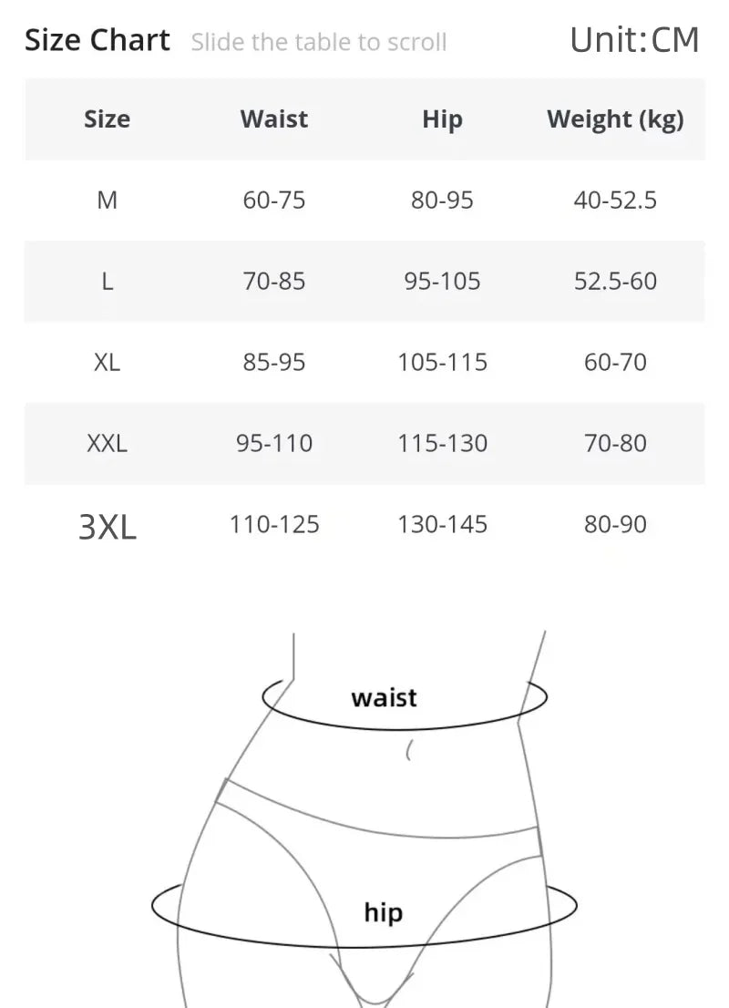 High Rise Briefs Women Tummy Control Seamless Panties High Elastic Panties