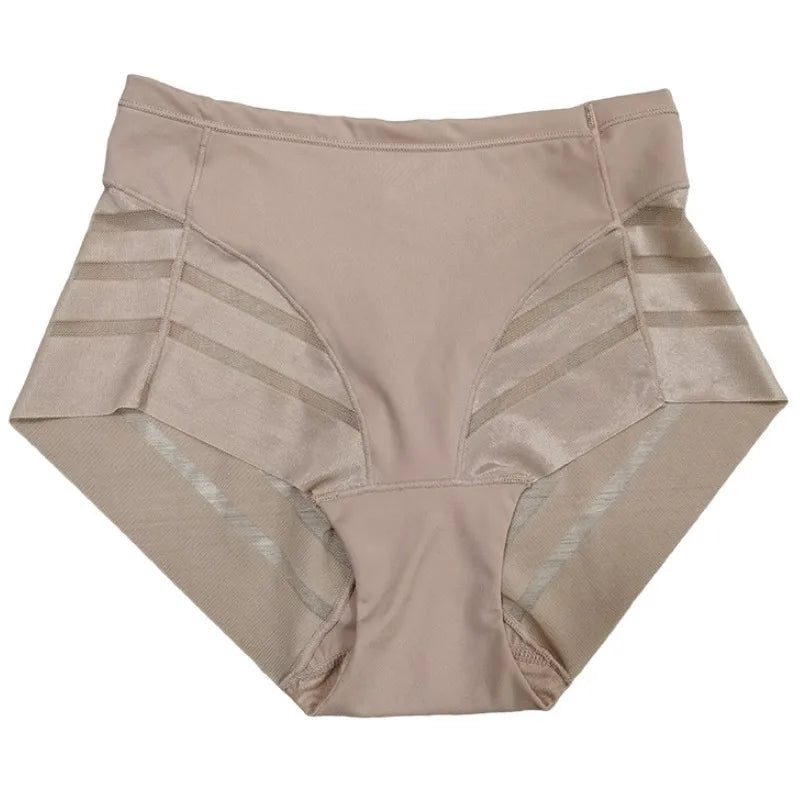 High Rise Briefs Women Tummy Control Seamless Panties High Elastic Panties
