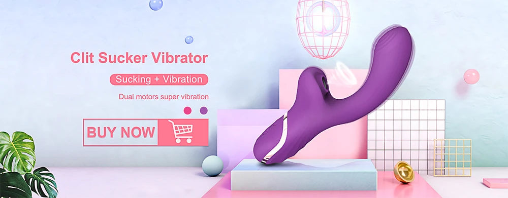 Clit Sucker Vibrator for Women Vagina G-Spot Vibrator Clitoris Stimulator