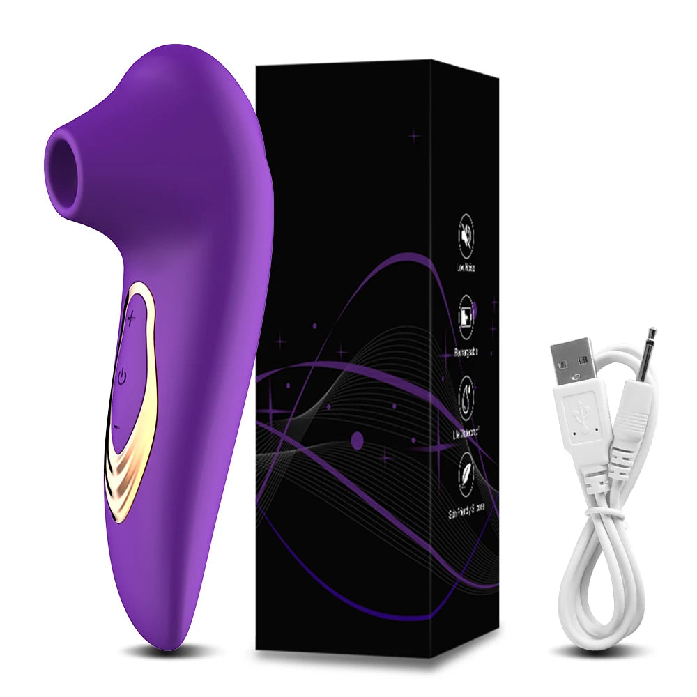 Powerful Vibrator for Women Female Sucker Masturbation Nipple Vacuum
