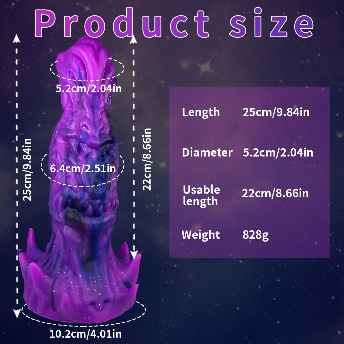 Monster Anal Plug Dildo