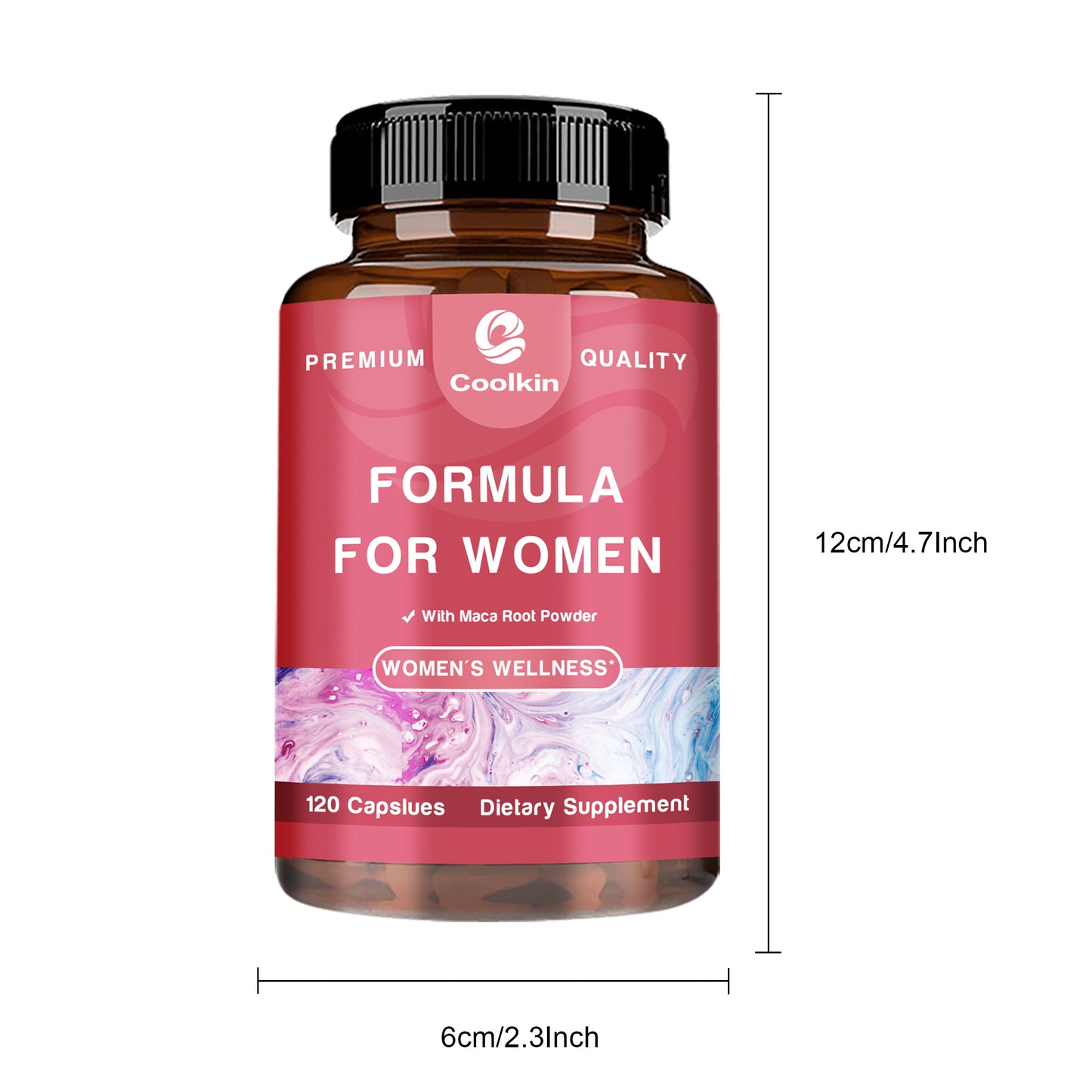 Horny Goat Weed, Tribulus, Tongkat Ali, Maca Root Supplement - 120 Capsules