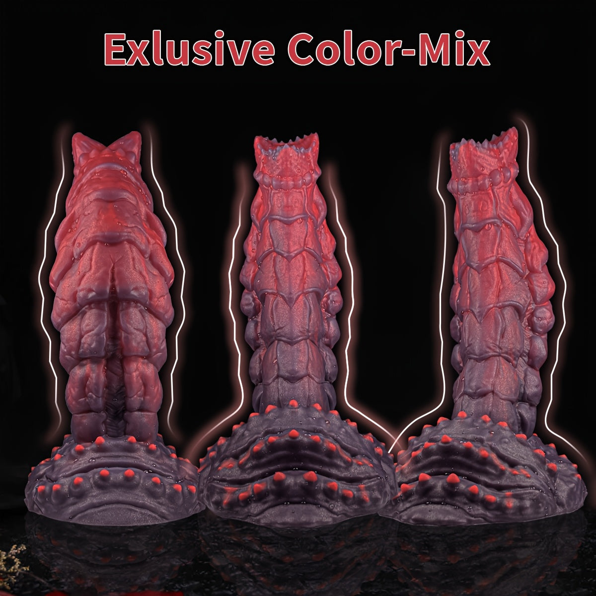Cannibal Flower Petal Silicone Monster Dildo