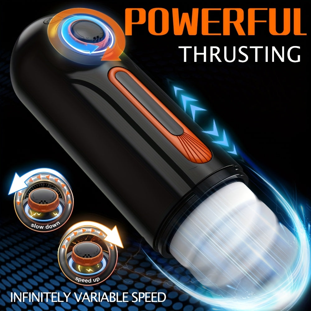 Automatic Male Masturbator 6-in-1 Male Sex Toy