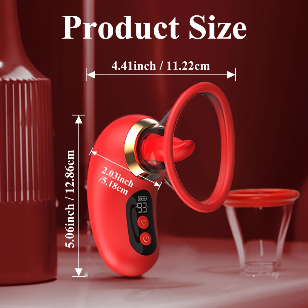 App-Controlled Sucking Vibrator Clitoris Stimulator