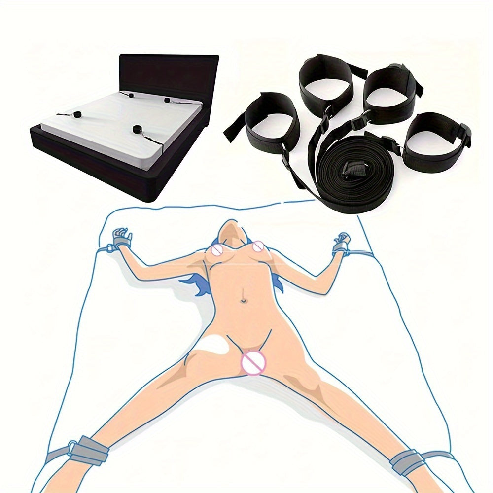 BDSM Limb Bed Binding Kit
