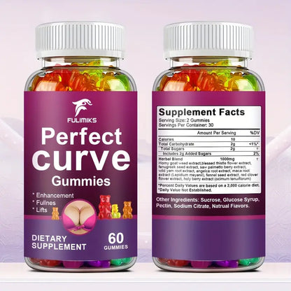 🍓 CurvaBloom™ Breast Enhancing Gummies - 60 ct
