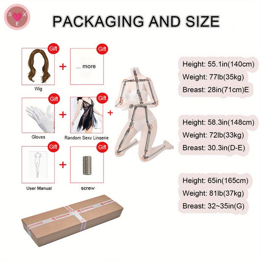93lb 5.41ft Sex Full-Breasted Love Doll