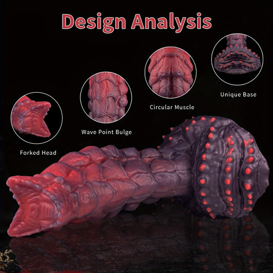 Cannibal Flower Petal Silicone Monster Dildo