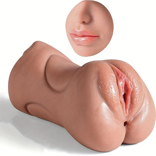 3 In 1 Male Masturbator Realistic Pocket Pussy Stroker Toy