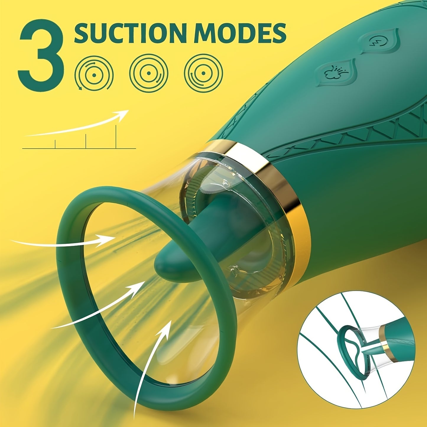 Clitoral Sucking Vibrator Sex Toy 3 Sucking 9 Licking Modes