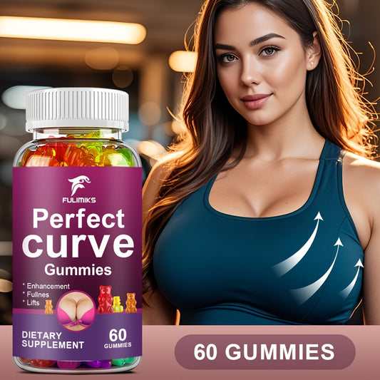 🍓 CurvaBloom™ Breast Enhancing Gummies - 60 ct