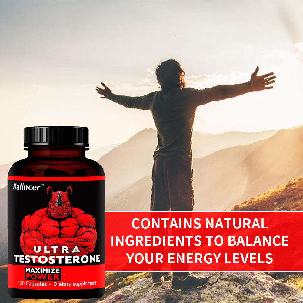 Ultra Testosterone Booster - 120 Capsules