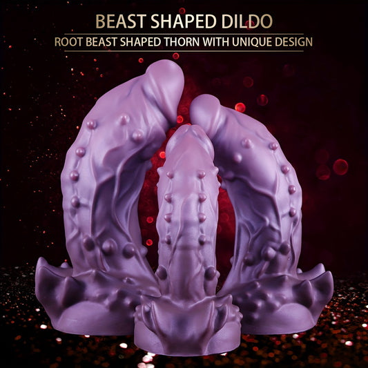 Beast-Shaped Girthy Dildo