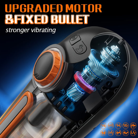 Automatic Male Masturbator 6-in-1 Male Sex Toy
